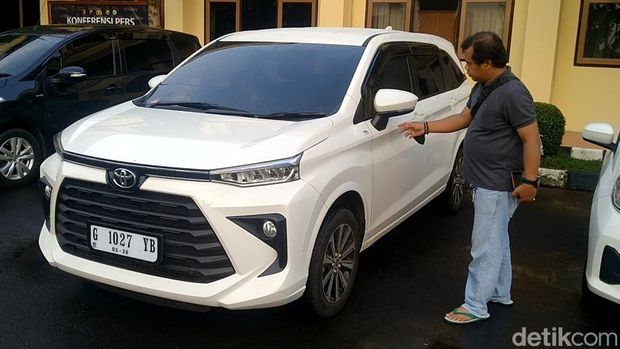 Warga Wiradesa Pekalongan ditangkap karena mencuri mobil milik tetangganya, Senin (18/12/2023).