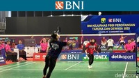 Ada pula Zahra Rahma Kartina vs Mayla Cahya Afilian Pratiwi. Foto: Mercy Raya/detikcom
