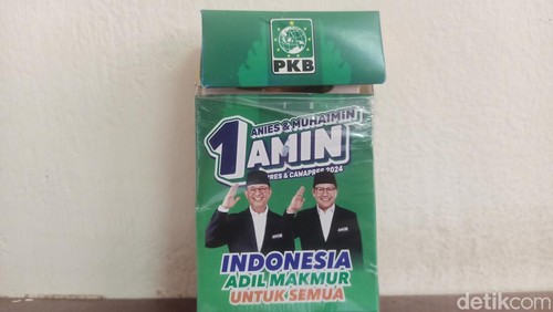 Bungkus rokok bergambar Anies-Cak Imin di Bali.