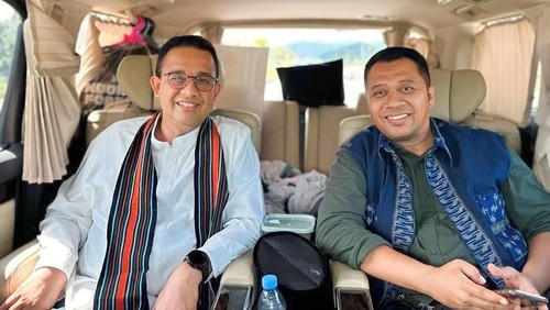 Capres Anies Baswedan bersama Zulkeiflimansyah. (Foto: Istimewa)