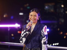 Citra Scholastika Lagi Enjoy Nikmati Jerih Payah Berkarier Sejak Muda