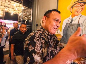 Firli Bahuri Hadir Jelang Jumpa Pers Usai Gugatan Praperadilan Ditolak