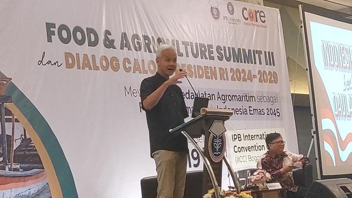Ganjar Pranowo di IPB