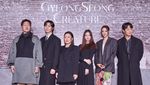 Han So Hee Anggun Bergaun Hitam di Konferensi Pers Gyeongseong Creature