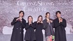 Han So Hee Anggun Bergaun Hitam di Konferensi Pers Gyeongseong Creature