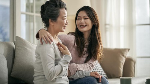 Ilustrasi ibu mertua dan menantu