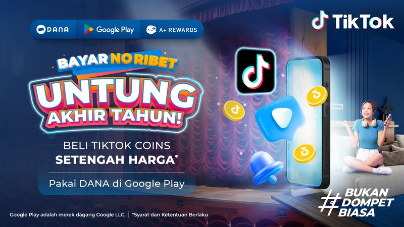 Ilustrasi TikTok-DANA
