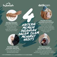 4 Kriteria Memilih Pasangan, Tak Hanya Rupawan