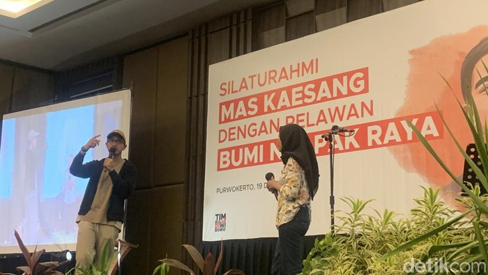 Kaesang Bertemu Relawan Bumi Ngapak