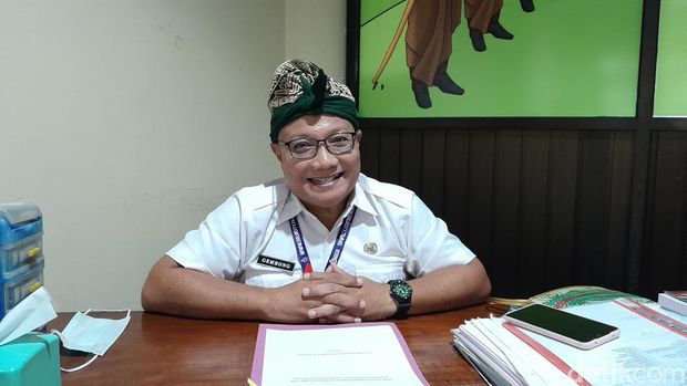 Kepala Bidang Destinasi dan Pemasaran Pariwisata Dinas Kebudayaan dan Pariwisata (Disbudpar) Solo, Gembong Hadi Wibowo, Selasa (19/12/2023).