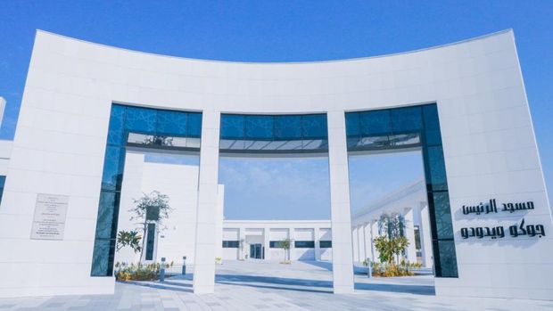 Masjid Joko Widodo di Abu Dhabi resmi dibuka (dok. KBRI Abu Dhabi)
