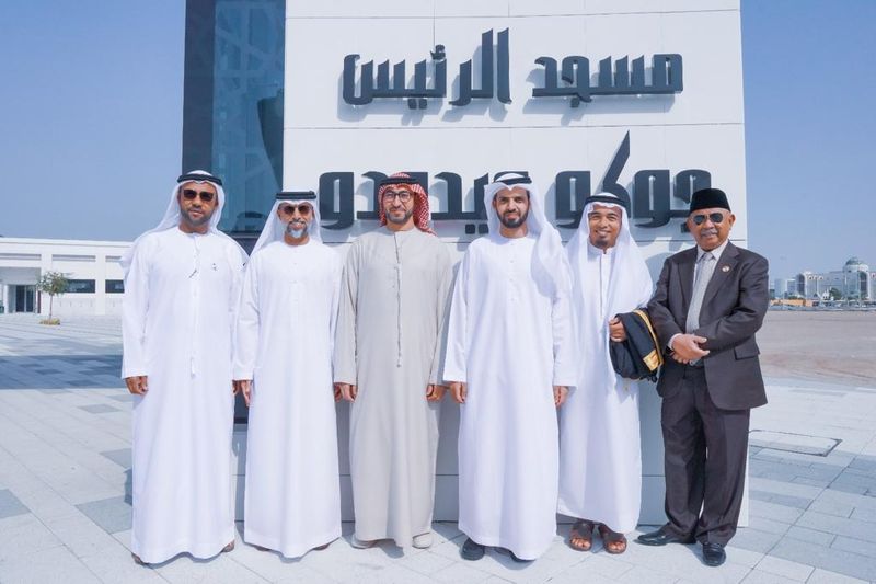 Masjid Jokowi di Abu Dhabi