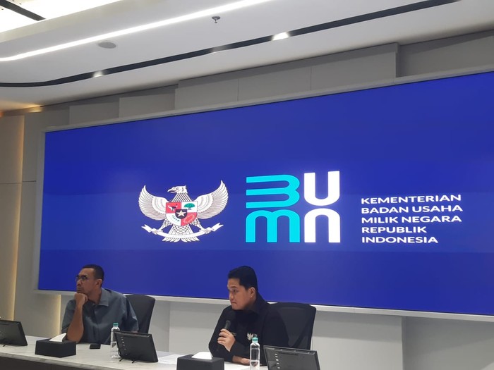 Menteri BUMN Erick Thohir.