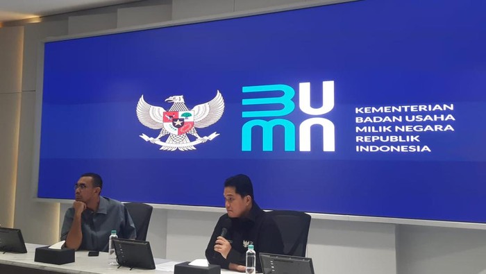 Menteri BUMN Erick Thohir.