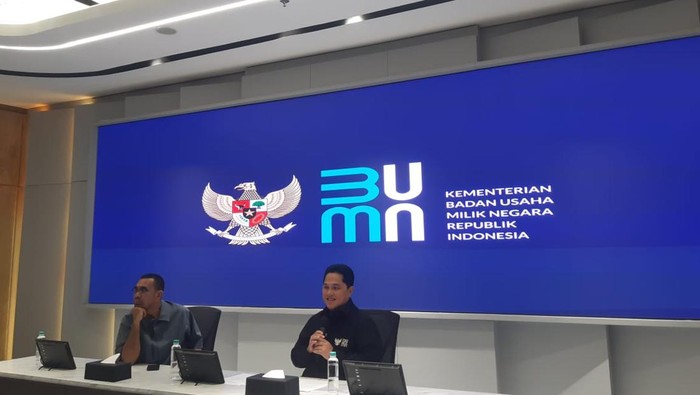 Menteri BUMN Erick Thohir.