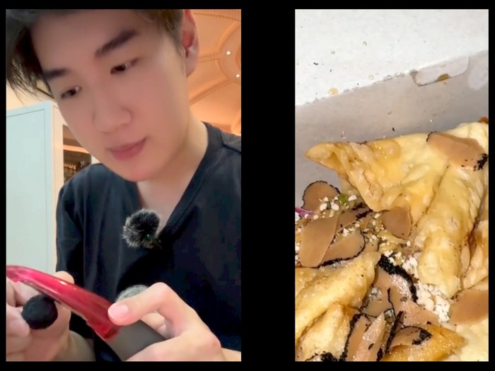 Mewah! Netizen Ini Tambahkan Jamur Black Truffle ke Mie Gacoan