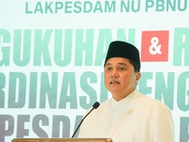 Erick Thohir Dinonaktifkan dari Jabatan Ketua Lakpesdam NU