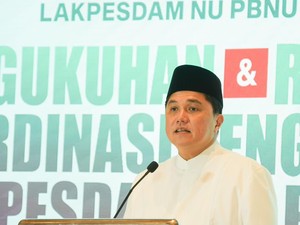 Erick Thohir Dinonaktifkan dari Jabatan Ketua Lakpesdam NU