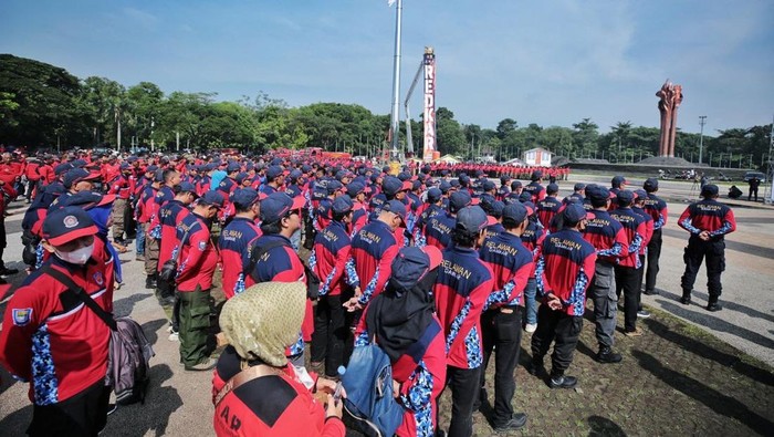 Pengukuhan Relawan Damkar Bandung