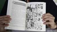 Dia juga mengatakan ingin menulis buku filsafat yang ringan, mudah dipahami oleh segala kalangan hingga menggunakan bahasa yang sederhana. Bukunya pun tak luput dari humor dan penuh ilustrasi.   Foto: Tripa Ramadhan/ detikcom