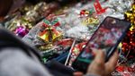 Pernak-pernik Natal Mulai Marak Dijual di Pasar Asemka