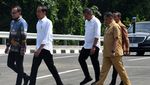 Foto-foto Jokowi Resmikan Jembatan Otista Bogor