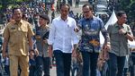 Foto-foto Jokowi Resmikan Jembatan Otista Bogor