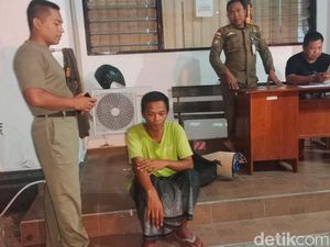 Mondar-mandir Bawa Sajam Bikin Resah, Pria Asal Jatim Ditangkap