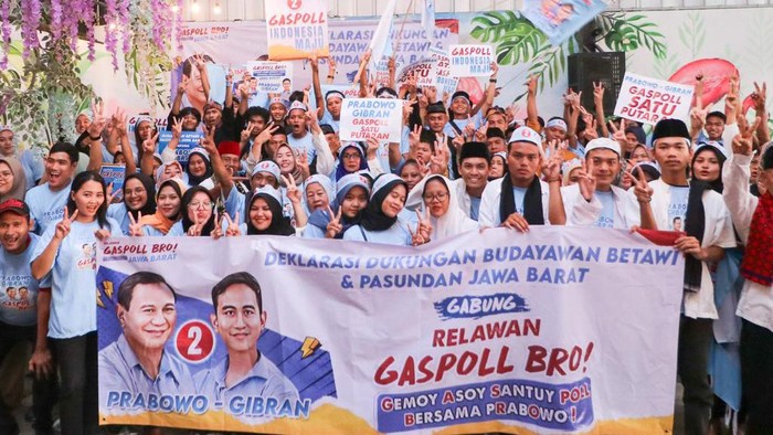 Ratusan budayawan Betawi dan Pasundan di Jabar dukung Prabowo-Gibran (dok. Ist)