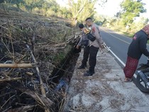 Petani Tewas di Selokan Jalan Raya Sembalun, Diduga Korban Kecelakaan