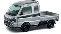 Menariknya, mobil ini mendapat fitur penggerak 4 roda alias 4WD, yang tenaganya disalurkan melalui pilihan transmisi manual 5-percepatan atau otomatis 4-percepatan. Harga Suzuki Super Carry X Limited ditawarkan dalam dua pilihan. Foto: Dok. Suzuki