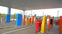 Tol Japek II Selatan di ruas Sadang-Kutanegara sepanjang 8,5 kilometer (km) hanya dioperasikan pada arus balik Nataru. Adapun arus balik Natal 2023 dimulai sekitar 26 Desember, sedangkan arus balik tahun baru 2024 pada 1 Januari. Antara Foto/Muhammad Iqbal.