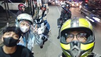 Foto perjalanan menuju Bogor.
