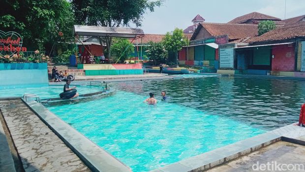 Objek wisata Umbul Susuhan di Desa Manjungan, Kecamatan Ngawen, Klaten.