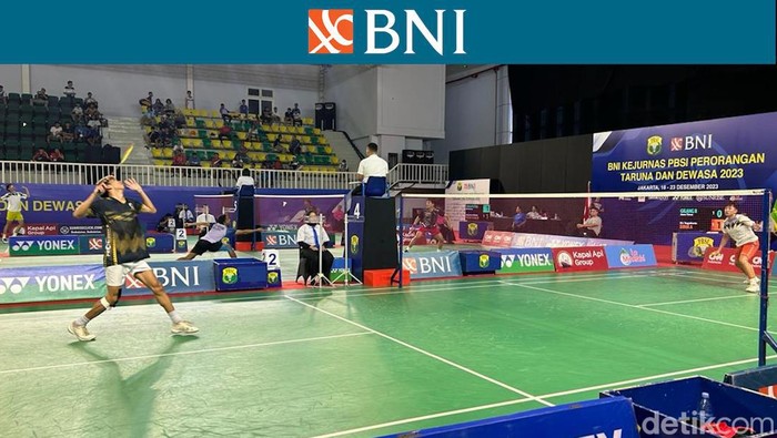 Bima Al Ayman Modjo (D.I Yogyakarta), anaknya Duta Sheila on 7, vs Gilang Ramadhani (Jawa Timur, anak buah Sony Dwi Kuncoro), BNI Kejurnas 2023