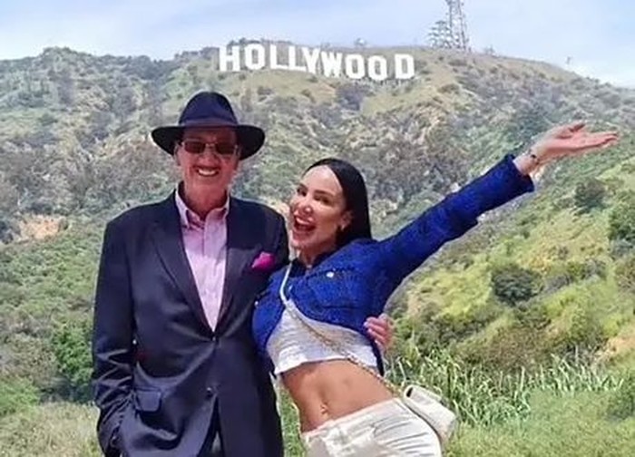 Colin Armstrong dan kekasihnya