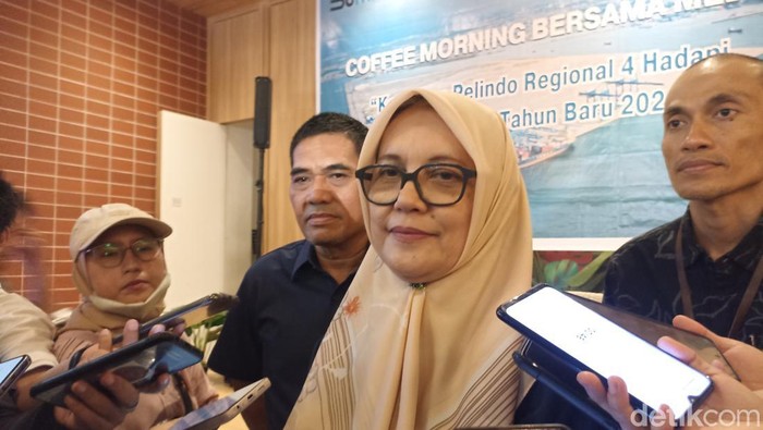 Regional Division Head Operasi Regional 4 PT Pelabuhan Indonesia (Persero) Enriany Muis.
