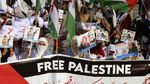 Free Palestine Bergema di Pakistan
