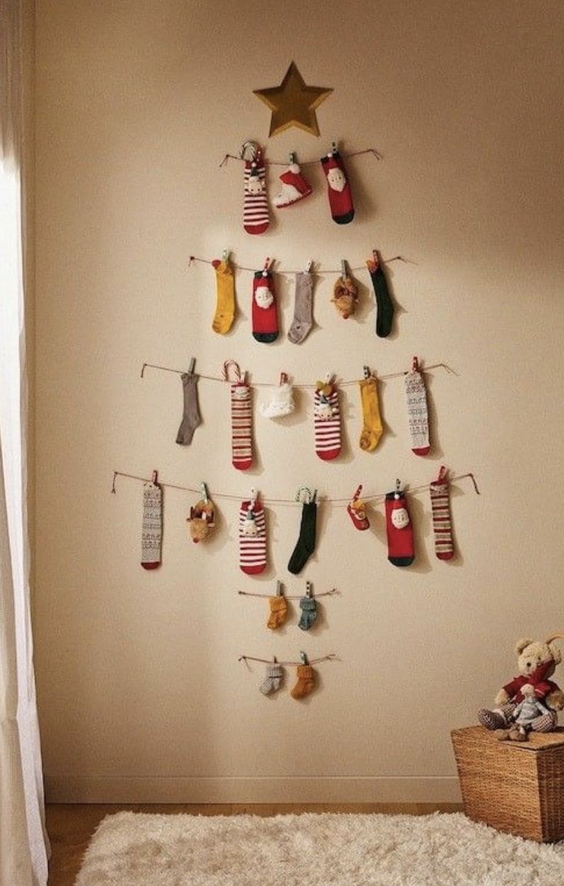 Ide Pohon Natal Dinding 2023