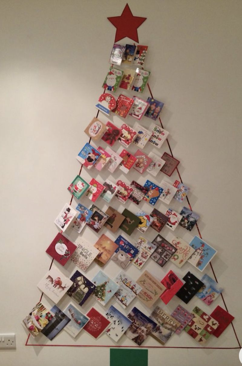 Ide Pohon Natal Dinding 2023