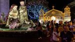 Jelang Natal, Manila Berhias Lampu Warna-warni