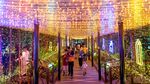Jelang Natal, Manila Berhias Lampu Warna-warni