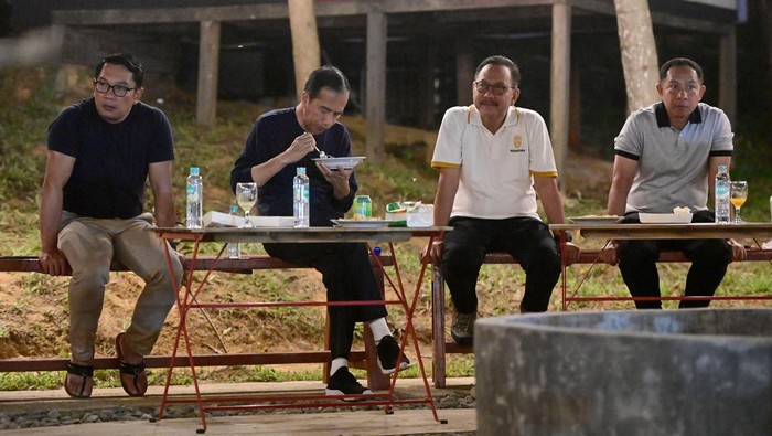Jokowi hingga Ridwan Kamil bermalam di IKN.