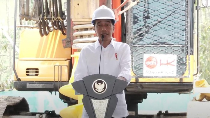 Jokowi Resmikan Groundbreaking Proyek RSUP di IKN