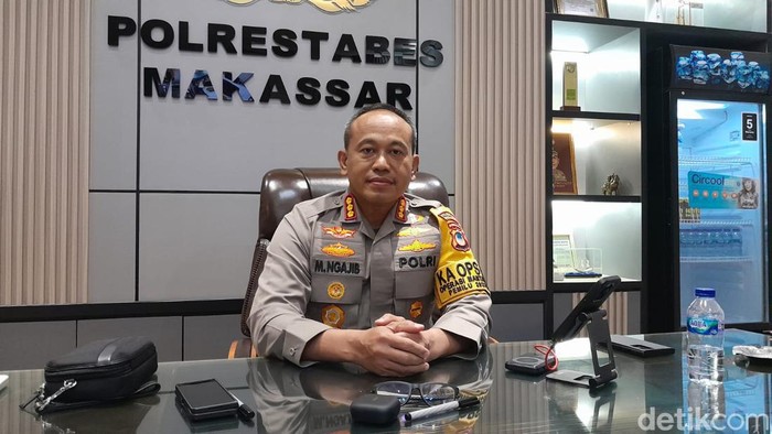 Kapolrestabes Makassar Kombes Mokhamad Ngajib.