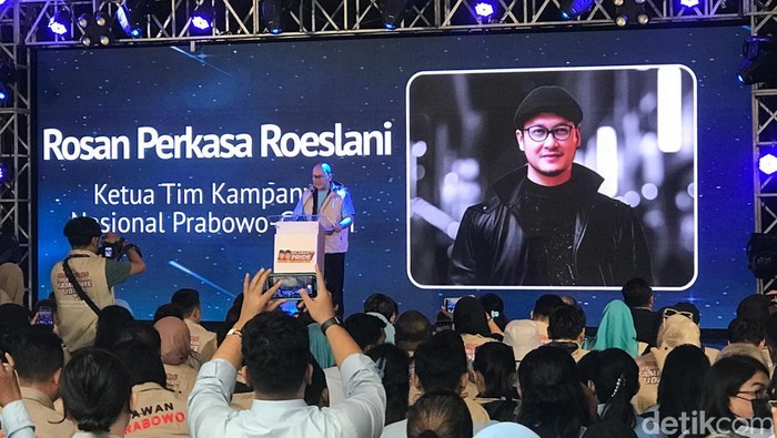 Ketua Tim Kampanye Nasional (TKN) Prabowo Subianto dan Gibran Rakabuming Raka, Rosan Perkasa Roeslani.