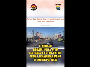 Admin Humas Polda Jatim Minta Maaf Atas Cuitan Keliru Soal Baliho Capres