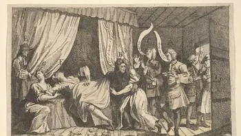 Pada abad ke-18, seorang wanita benar-benar meyakinkan para dokter bahwa dia melahirkan kelinci. Adalah Mary Toft yanbg dilaporkan telah melahirkan hingga sembilan ekor makhluk berbulu itu sekaligus! Para dokter yakin bahwa dia mengatakan yang sebenarnya sampai mereka menemukan potongan-potongan jagung di dalam perut salah satu kelinci, yang membuktikan bahwa kelinci itu tidak berkembang di dalam rahim Toft. Ternyata dia telah memasukkan kelinci-kelinci itu secara manual untuk membuat persalinan terlihat serealistis mungkin. (Foto: Buzzfeed)