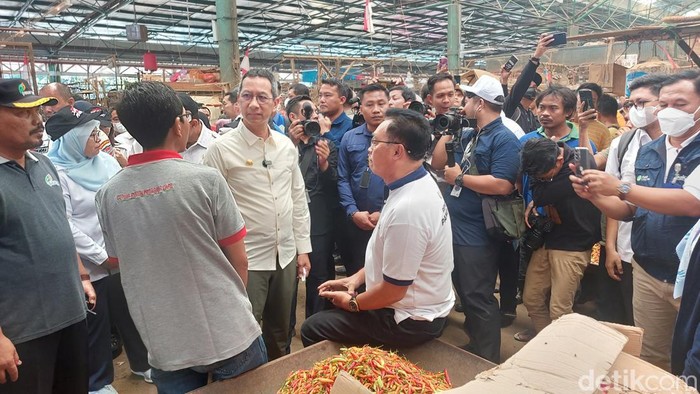 Pj Gubernur DKI Jakarta Heru Budi Hartono (Rumondang Naibaho/detikcom)