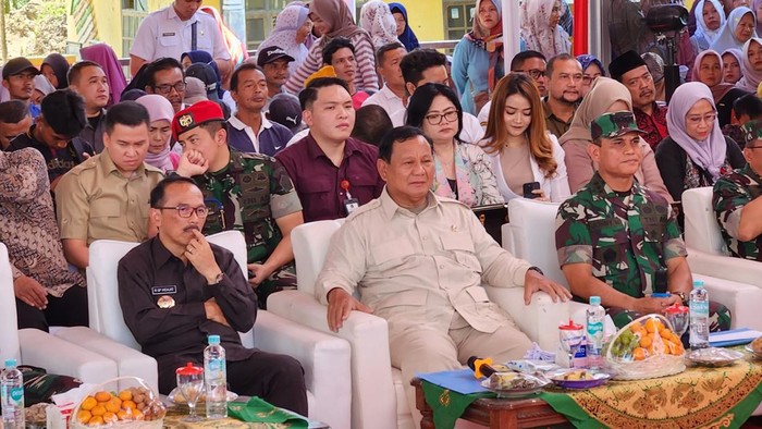 Prabowo resmikan 5 titik sumber air di Kuningan